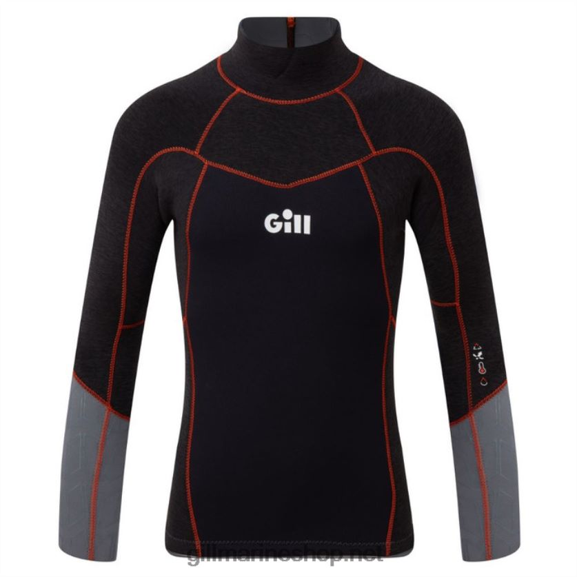 Gill Marine junior zentherm top μαύρος 480P62285 - Κάντε κλικ στην εικόνα για κλείσιμο